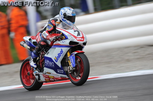 2010-05-08 Monza 1431 La Roggia - Superbike - Qualifyng Practice - Carlos Checa - Ducati 1098R